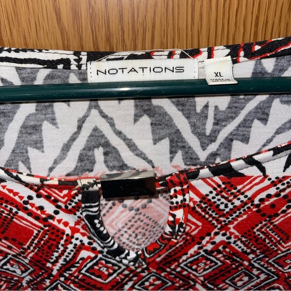 Notations Blouse - Picture 2 of 3